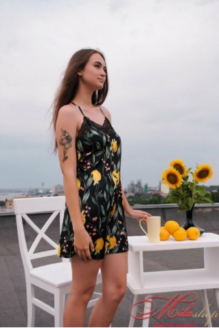 Нежная сорочка из шелка Marsana 03-072